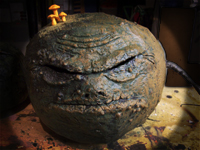 Witch-tracking carnivorous pumpkin